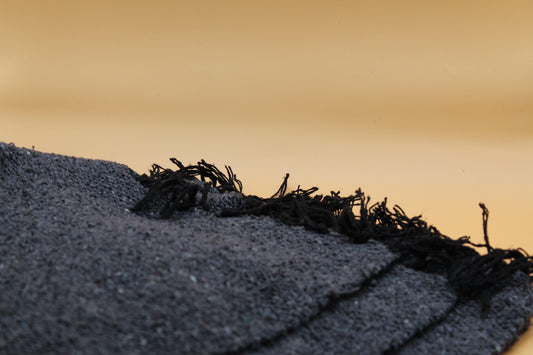 Modern Mexican Blanket | Charcoal Gray