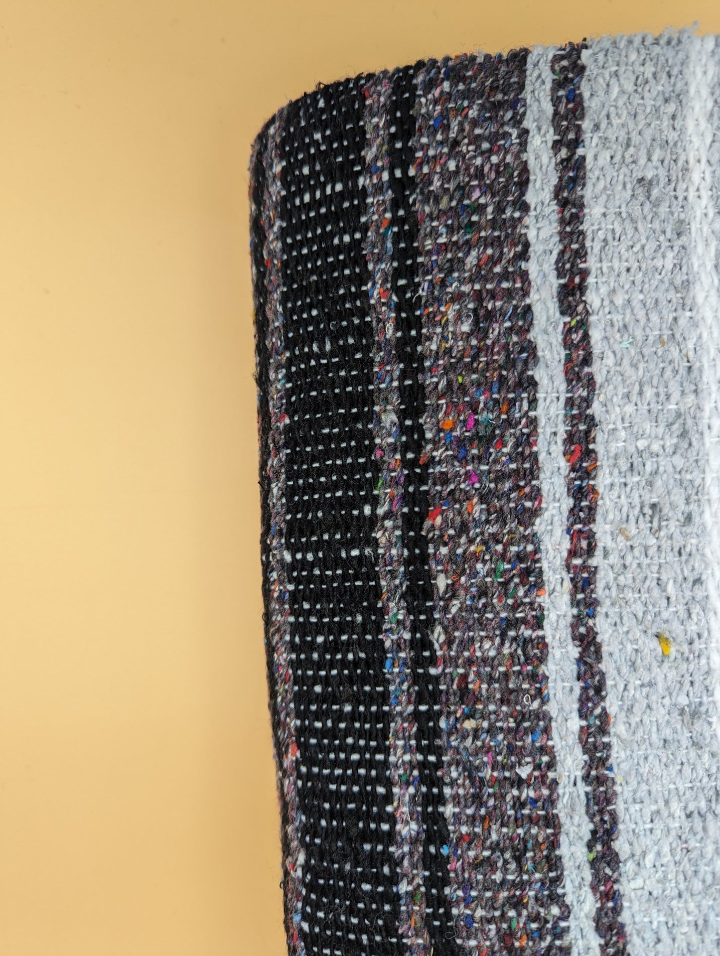 Iconic Handcrafted Mexican Blanket | Gray