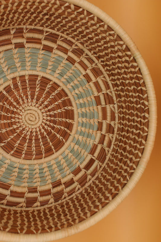 Harvest Basket | Pine Needle + Pajón