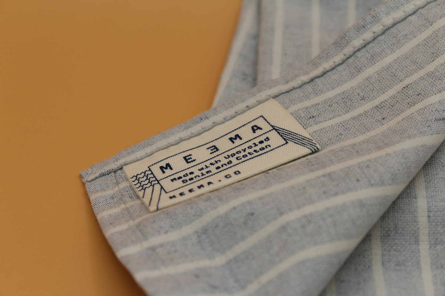 Striped Cotton Napkins (Set of 4) | Grey