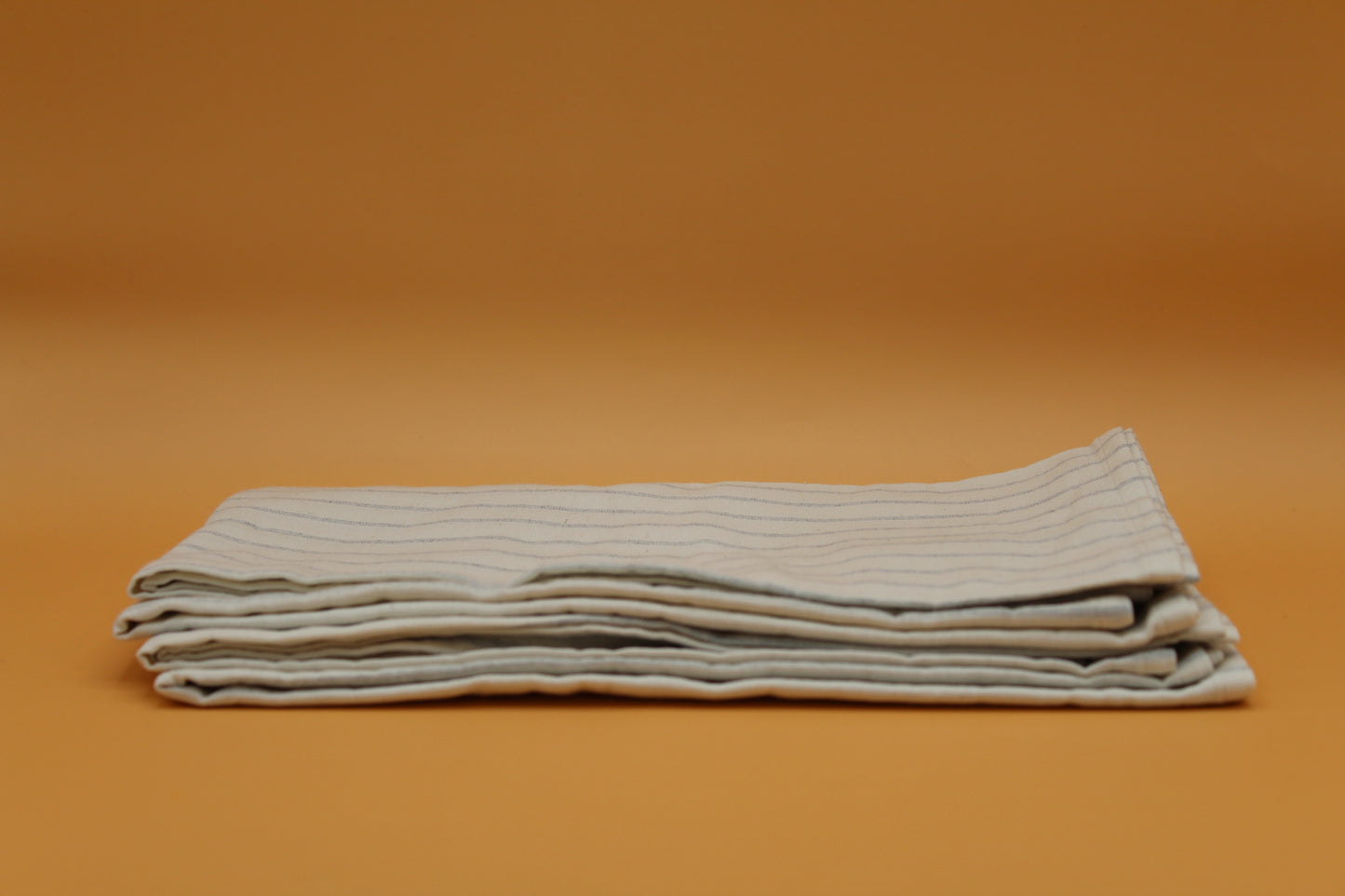 Striped Cotton Napkins (Set of 4) | Natural