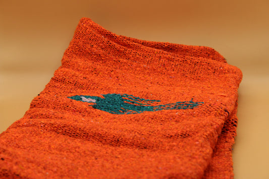 Pajaro Mexican Blanket | Orange