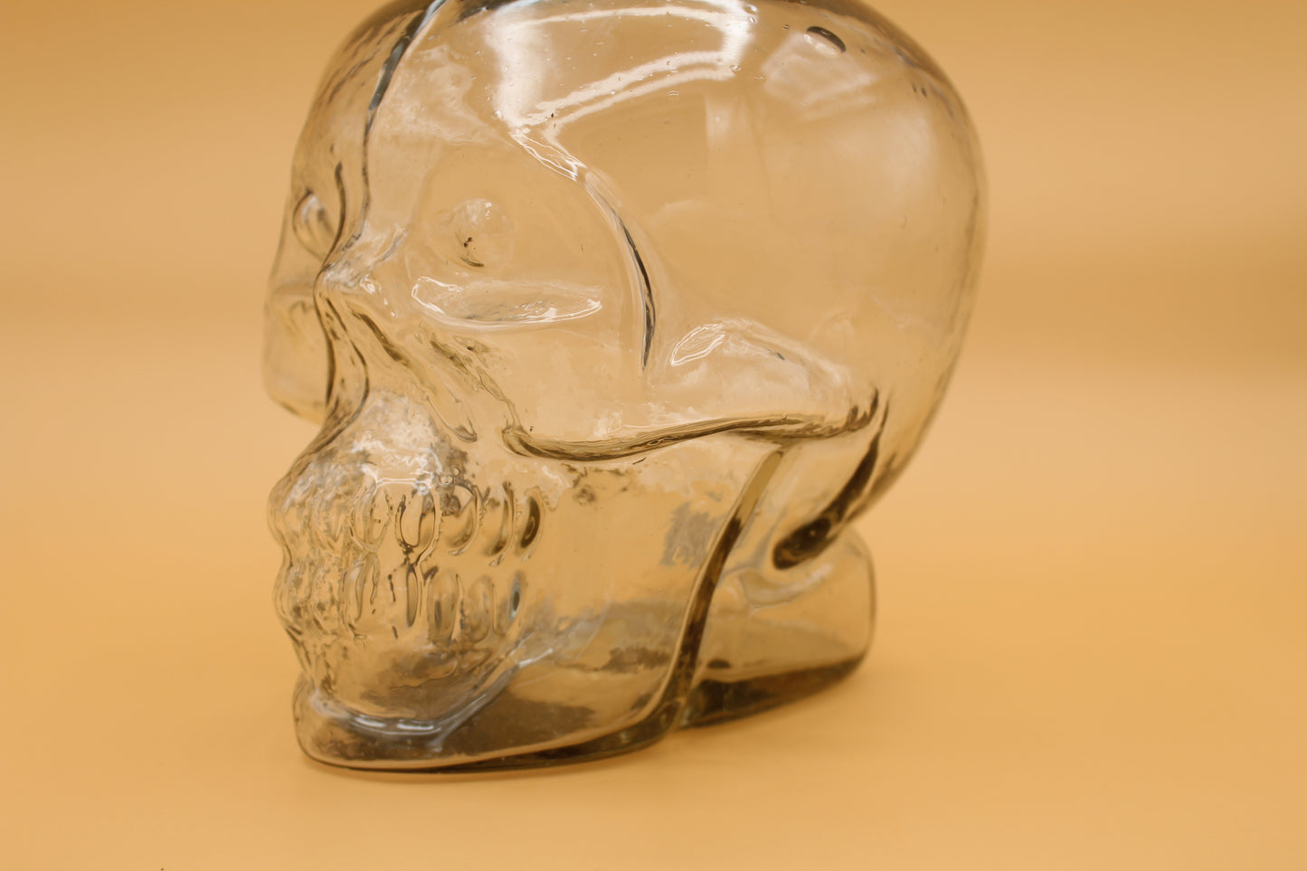 Hand-Blown Skull Decanter