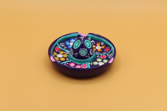 Hand Painted "Talavera Sombrero" Dish