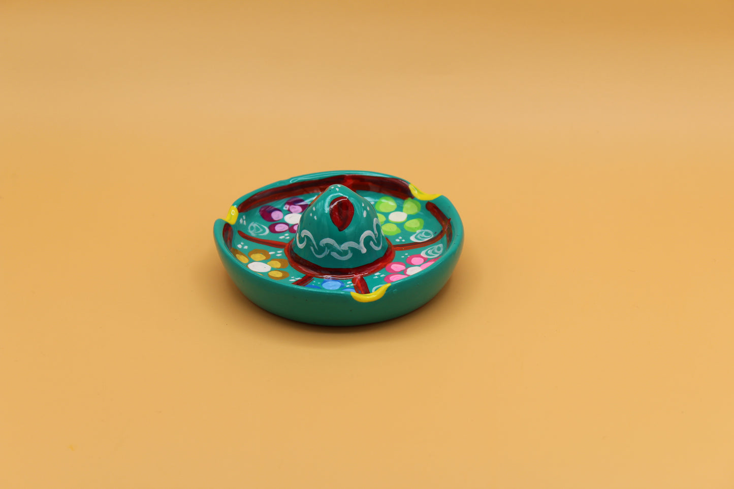 Hand Painted "Talavera Sombrero" Dish
