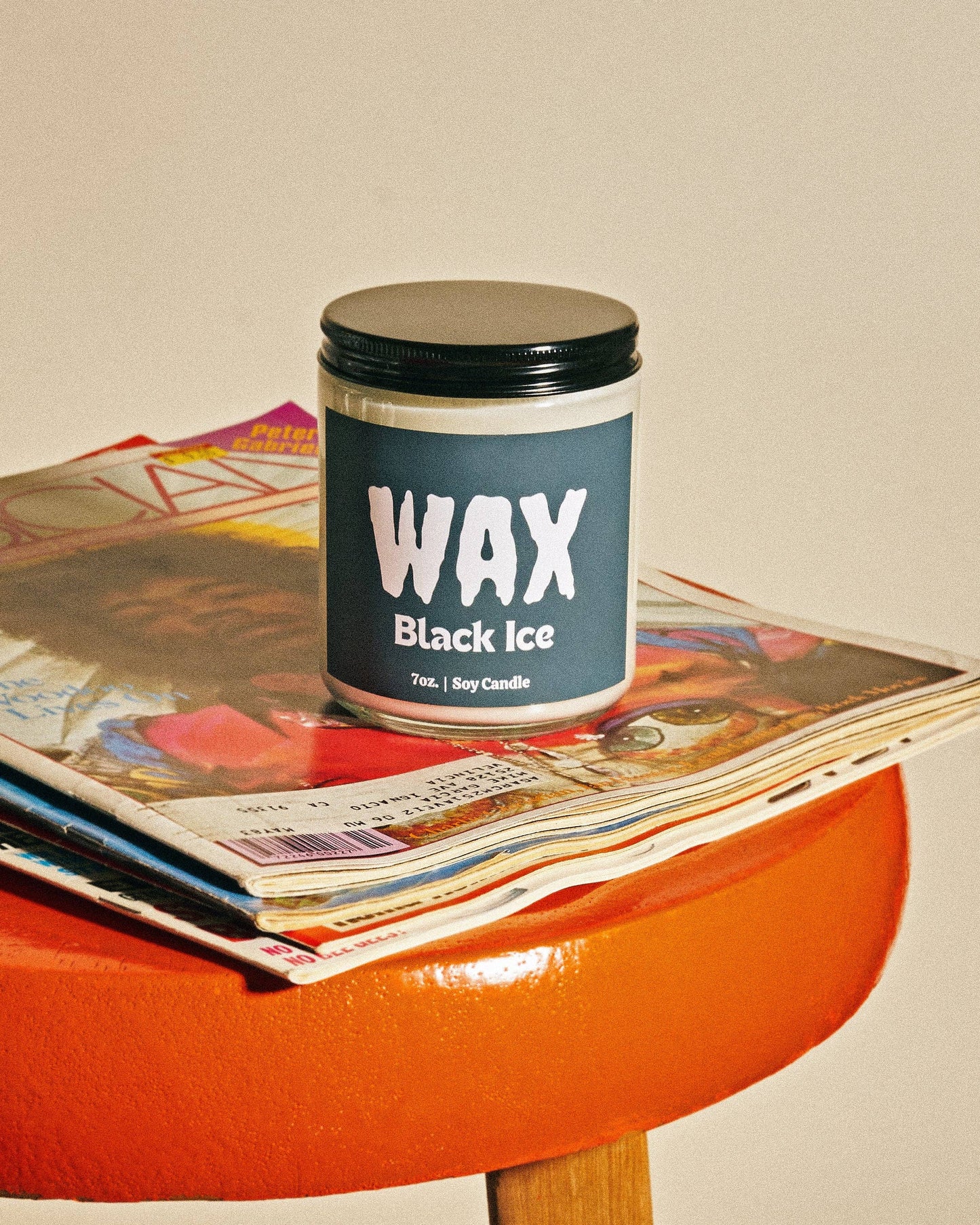 "Black Ice" | WAX Candle