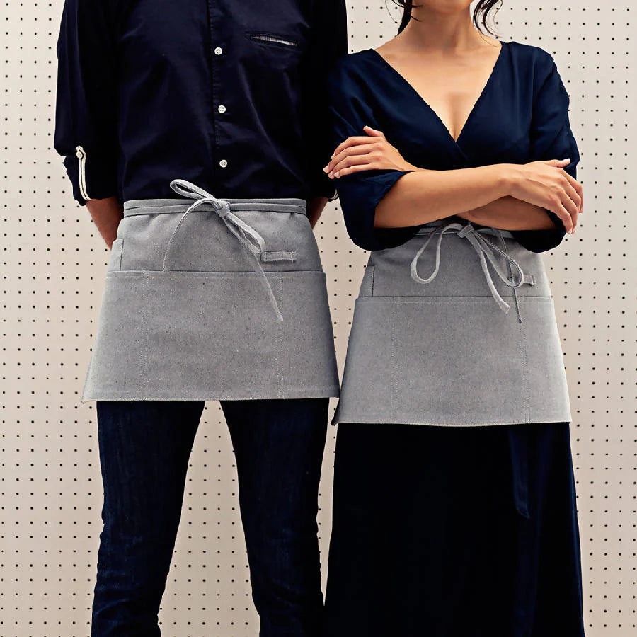 Waist Apron (Upcycled Denim) | Blue