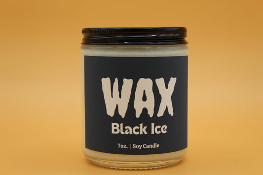 "Black Ice" | WAX Candle