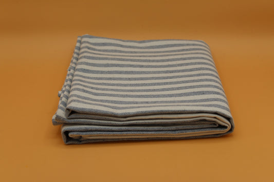 Table Runner | Natural w/ Stripes