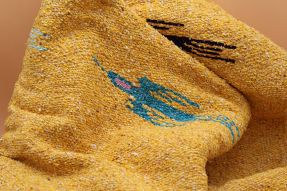 Pajaro Mexican Blanket | Yellow